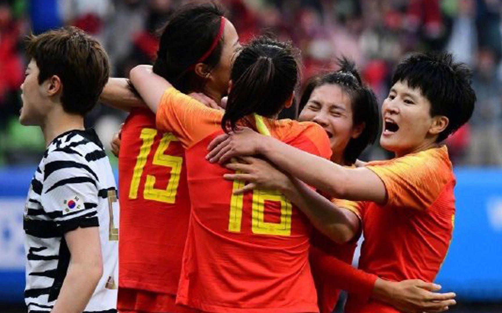 韩国女足连胜，锁定进入奥运会资格赛